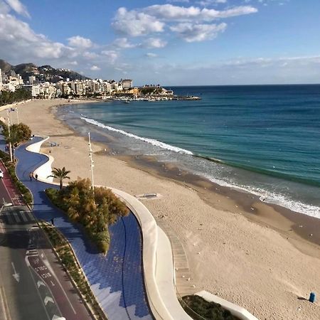 Los Fernandos, 1St Line Beachfront Poniente, 2 Bedroom Apartment Ocean Terrace Benidorm Esterno foto